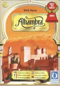 Alhambra: Anniversary Gold Edition - NEW but no shrinkwrap (quite minor box damage)