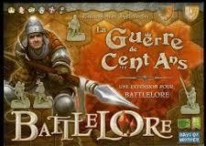 Battlelore: The Hundred Years' War – Crossbows & Polearms FRENCH (but contains English components) - NEW but no shrink wrap