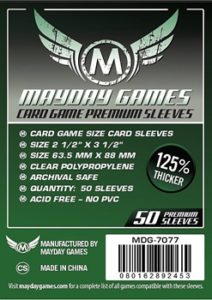 Card Game Sleeves Premium GREEN LABEL