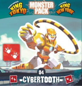 King of Tokyo/New York Cybertooth Monster Pack