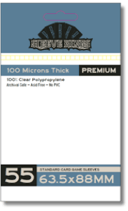 SLEEVE KINGS Deck Protector: Premium Standard 63.5 x 88mm (Pack of 55)