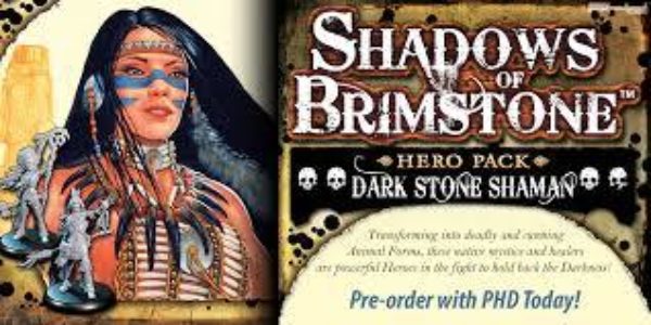 Shadows of Brimstone: Dark Stone Shaman Hero Pack