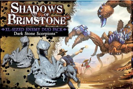 Shadows of Brimstone: Dark Stone Scorpions XL-Sized Enemy Duo Pack