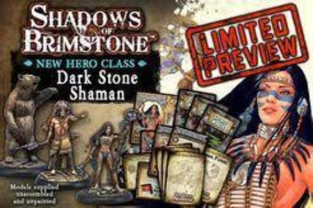 Shadows of Brimstone: Dark Stone Shaman Hero Pack