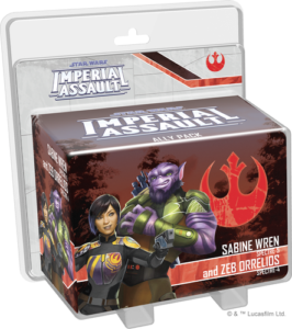 Star Wars: Imperial Assault – Sabine Wren and Zeb Orrelios Ally Pack