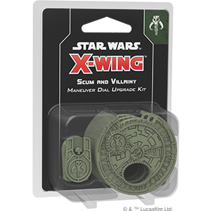 Star Wars X-Wing: 2nd Edition - Scum Maneuver Dial Upgrade Kit