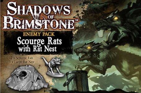 Shadows of Brimstone: Scourge Rats / Rats Nest Enemy Set