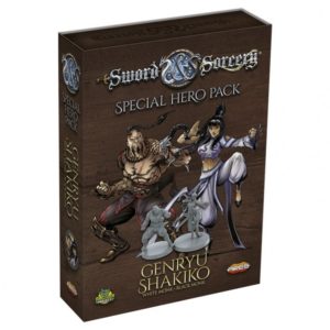 Sword & Sorcery: Ancient Chronicles – Shakiko White/Black Monk Hero Pack