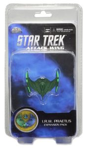 Star Trek Attack Wing Miniatures Game Romulan I.R.W. Praetus Expansion Pack