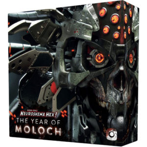 Neuroshima Hex 3.0: The Year of Moloch (quite minor box damage)